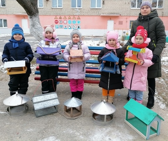 Покорми птиц зимой