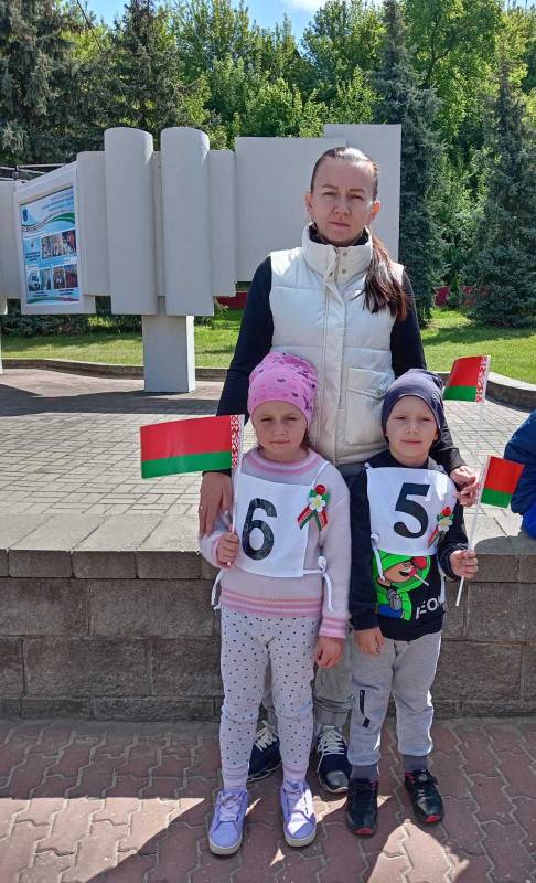 В едином забеге под флагом страны